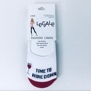 Légale Fashion Sock Liners 3 pair in pack
